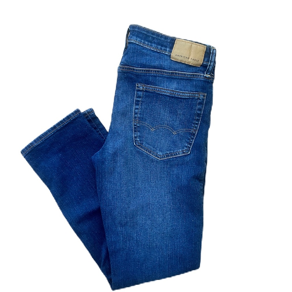 American Eagle Outfitters Men's Denim AirFlex+ Slim Straight Jean 31X30